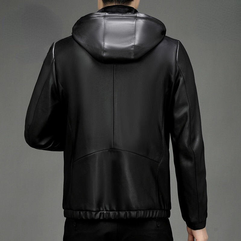 Jaqueta de Couro de Slim Jac