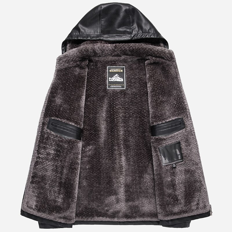 Jaqueta de Couro slim max