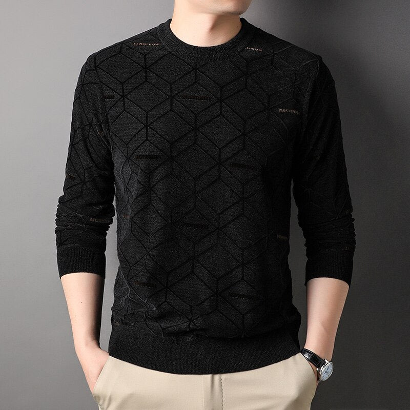 Suéter casual knitw