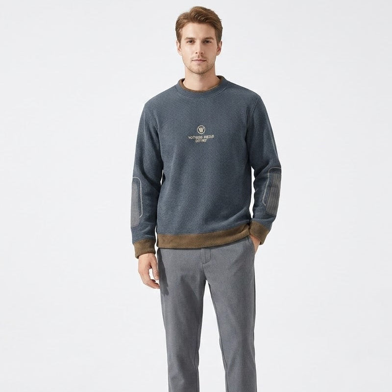 Blusa de Frio Grossa Masculina Forrada em Fleece