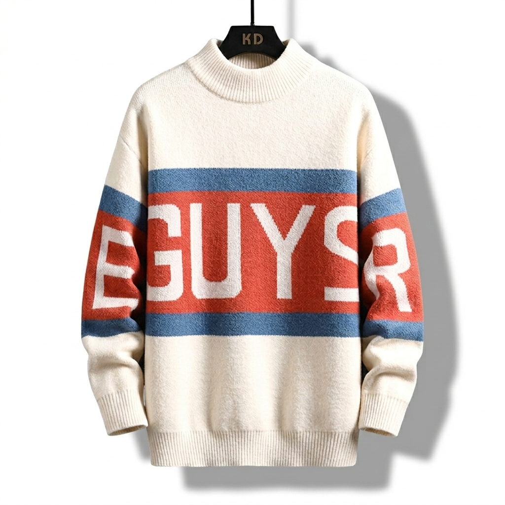 Suéter masculino gola alta guys