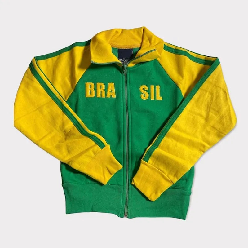 Blusa Brasil Streetwear – Amarela Classic