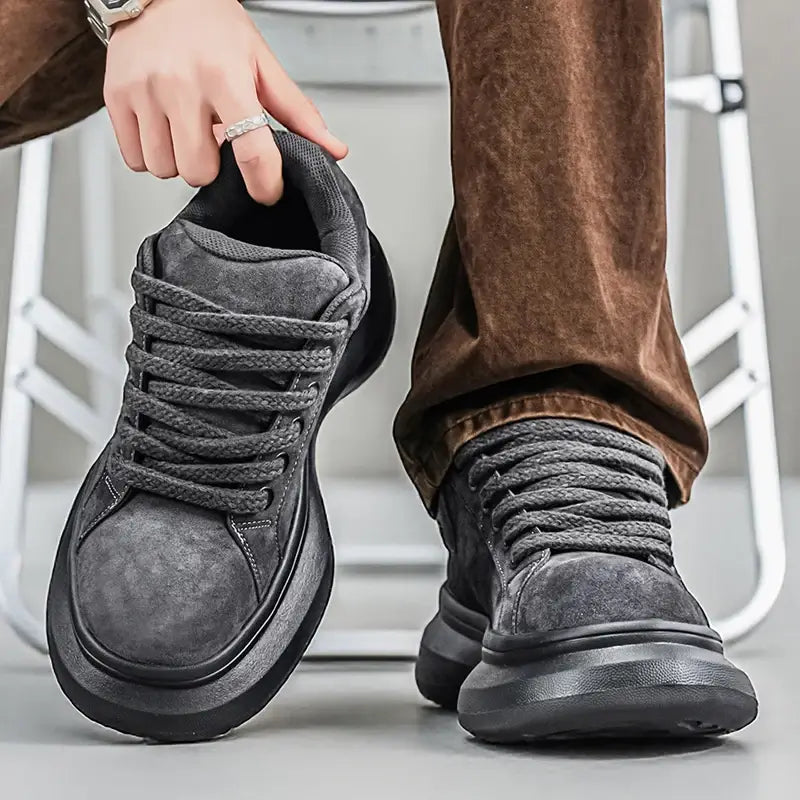 Tênis Masculino Sneaker Plataforma Slate Prime