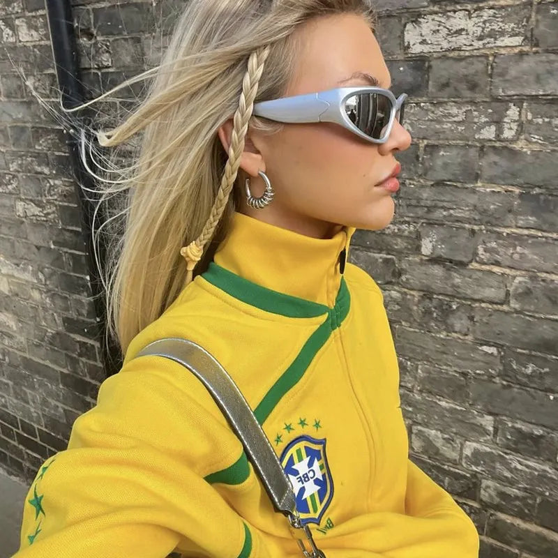Blusa Brasil Streetwear – Amarela Classic