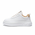 Tênis Sneaker Masculino Casual Plataforma Sola Alta Branco Diamond