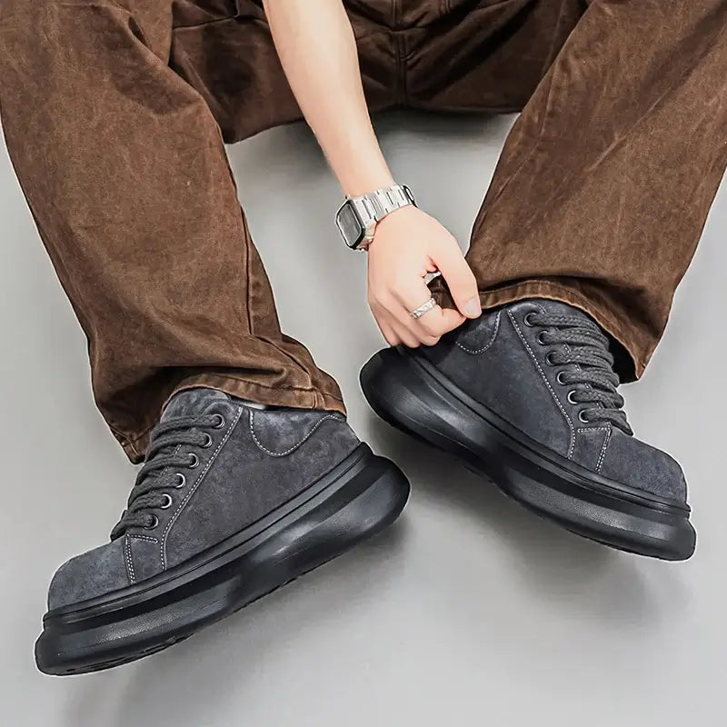 Tênis Masculino Sneaker Plataforma Slate Prime