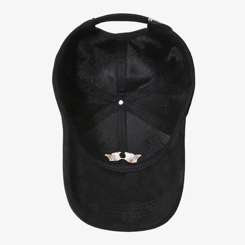 Boné Masculino e Feminino Aba Curva Estilo Nova York Bordado