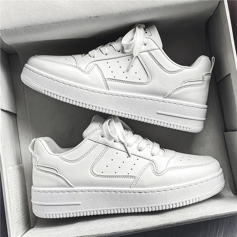 Tênis Masculino Sneaker Streetwear Panda Preto e Branco Casual