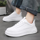 Tênis Sneaker Masculino Casual Plataforma Sola Alta Branco Diamond
