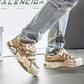 Tênis Masculino Chunky Plataforma Skate com Cadarço de Corda