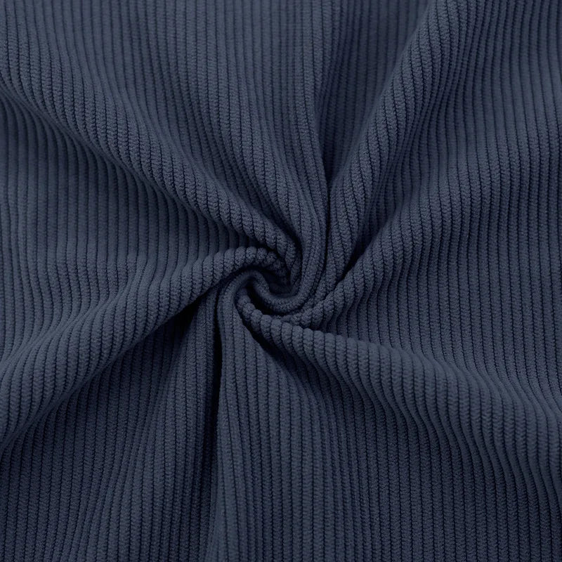 Blusa de Frio Masculina Tricô Bicolor com Botões