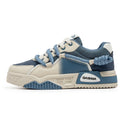 Tênis Masculino Chunky Plataforma Skate com Cadarço de Corda