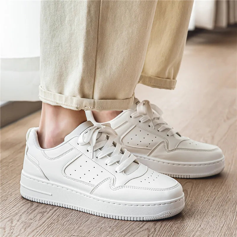 Tênis Masculino Sneaker Streetwear Panda Preto e Branco Casual