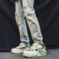 Tênis Casual Chunky Plataforma Retrô Skate