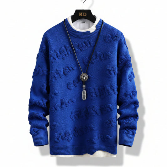Suéter Masculina Casual Gola Alta
