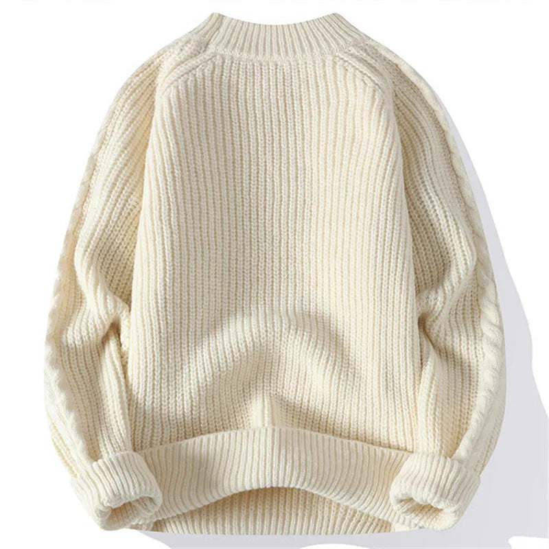Blusa de Frio Masculina de Tricô Grosso