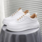 Tênis Sneaker Masculino Casual Plataforma Sola Alta Branco Diamond