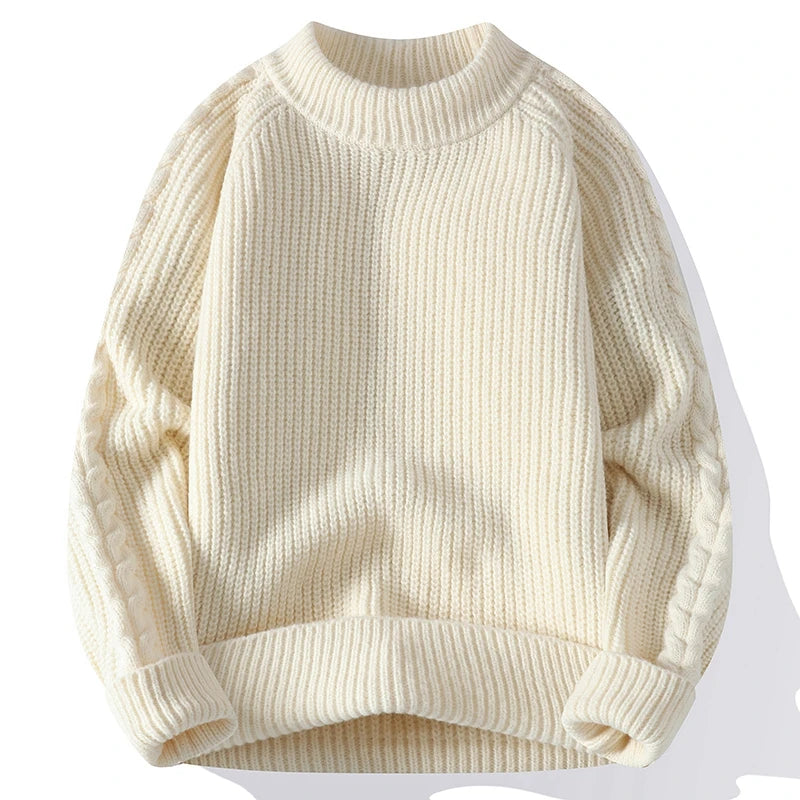 Blusa de Frio Masculina de Tricô Grosso