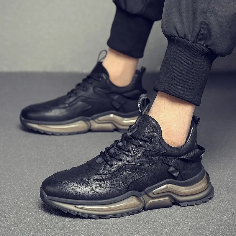 Tênis Modern Movement Casual Esportivo Masculino Todo Preto