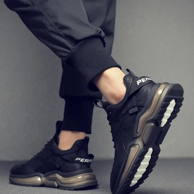 Tênis Modern Movement Casual Esportivo Masculino Todo Preto