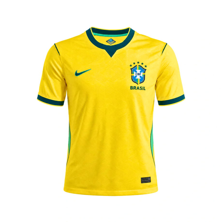 Camisa do Brasil Copa do Mundo 2026 I Torcedor Azul/Amarela