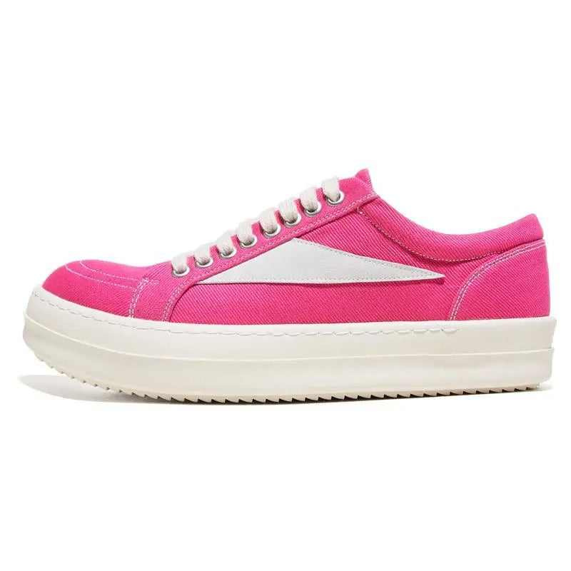Tênis Casual Plataforma Unissex Estilo Skate Urban Stitch