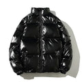 Jaqueta Parka Glossy Acolchoada Unissex | Com ou Sem Capuz