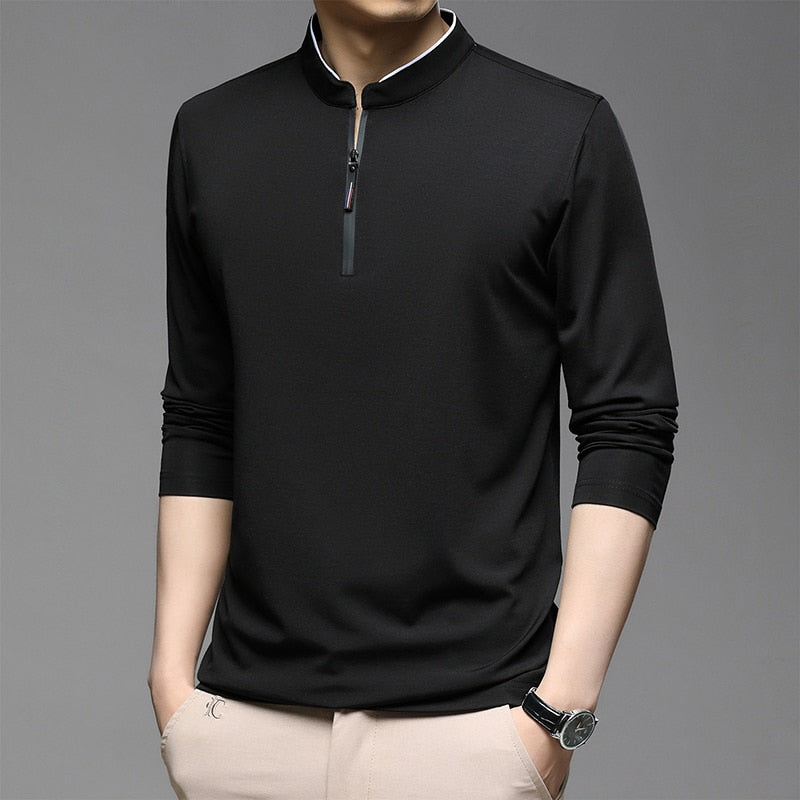 Suéter casual polo