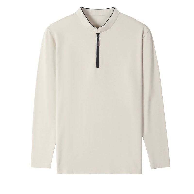 Suéter casual polo