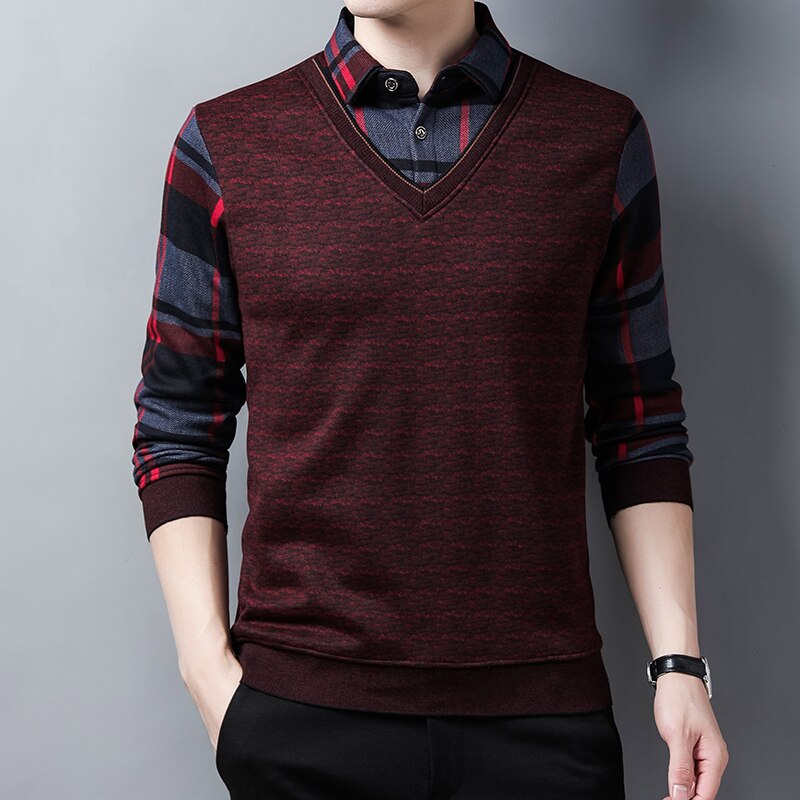 Suéter casual jersey