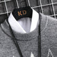 Suéter Masculina Casual Argyle