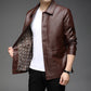 Jaqueta de Couro Slim classic