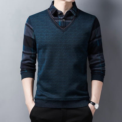 Suéter casual jersey