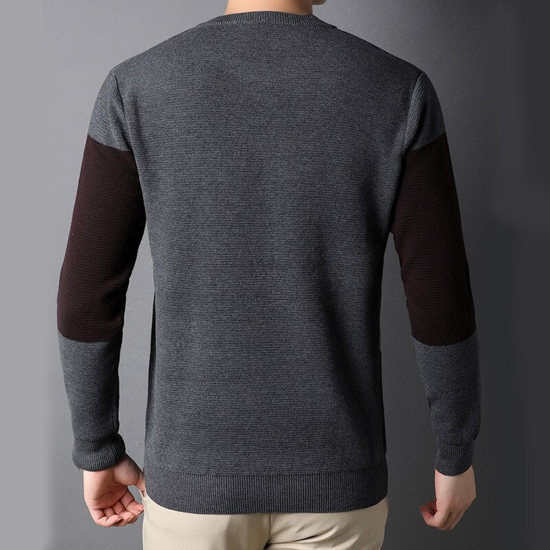Suéter casual patch