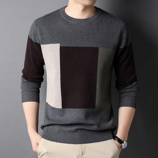 Suéter casual patch