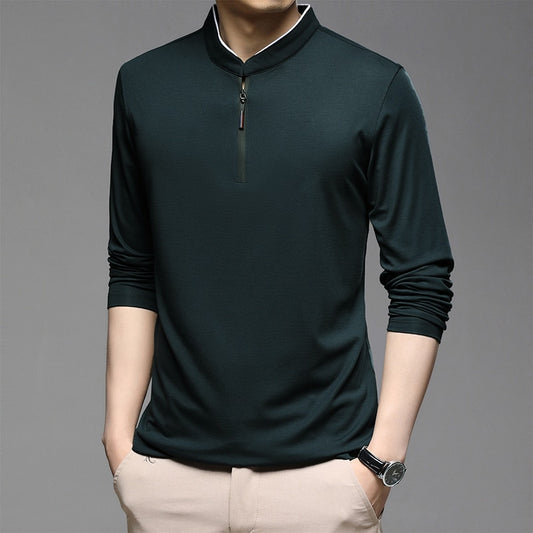 Suéter casual polo