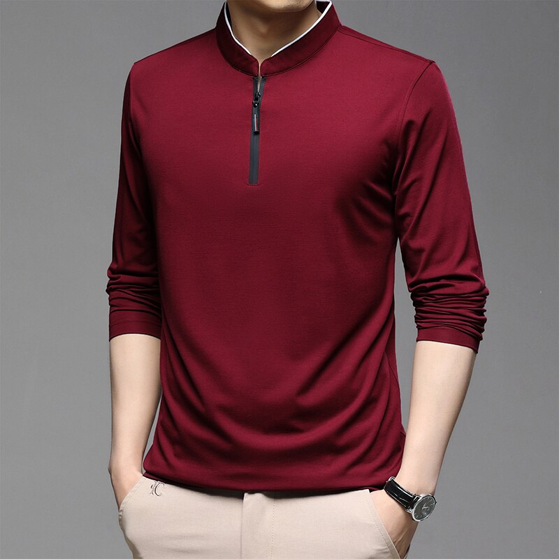 Suéter casual polo