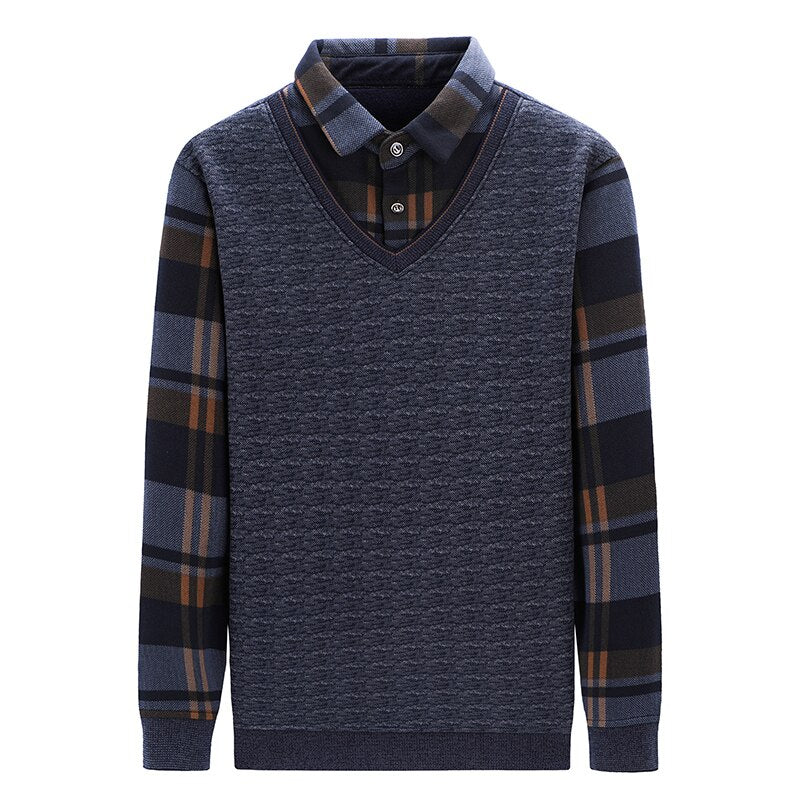 Suéter casual jersey