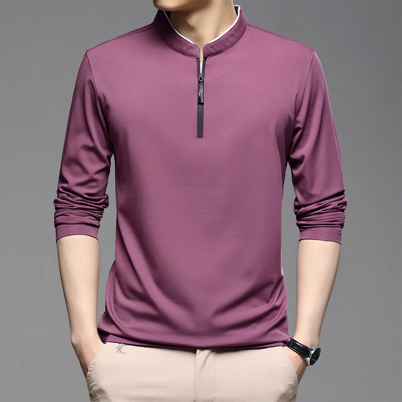 Suéter casual polo