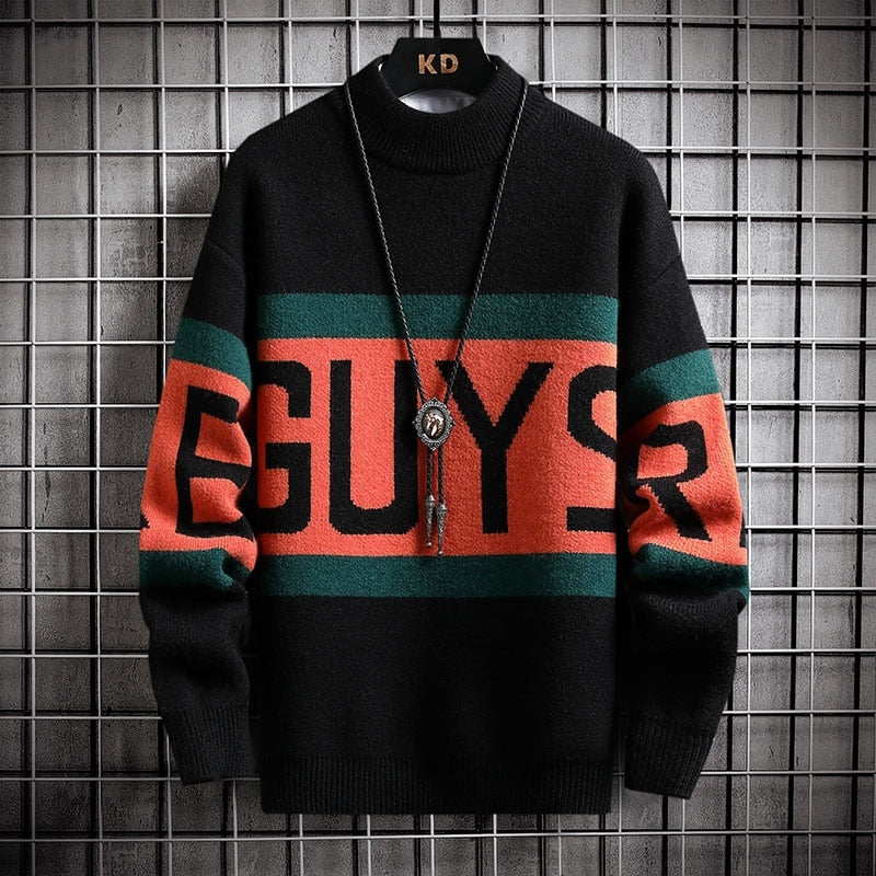 Suéter masculino gola alta guys