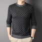 Suéter casual plaid