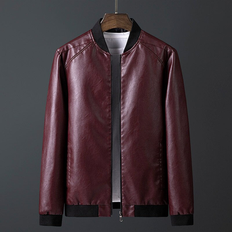 Jaqueta de couro Motorcycle