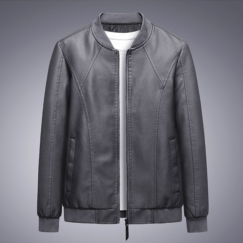 Jaqueta de couro Motorcycle