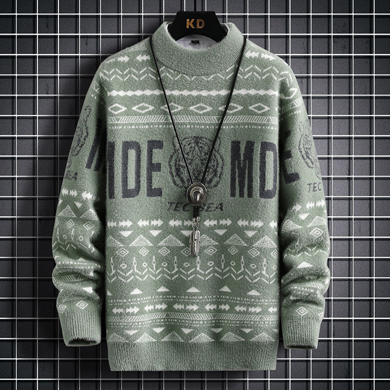 Suéter Slim Inverno casual