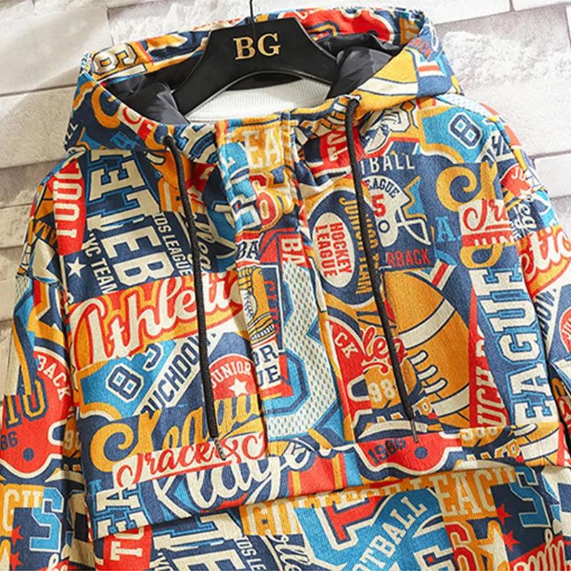 Moletom Casual Colorful Modern