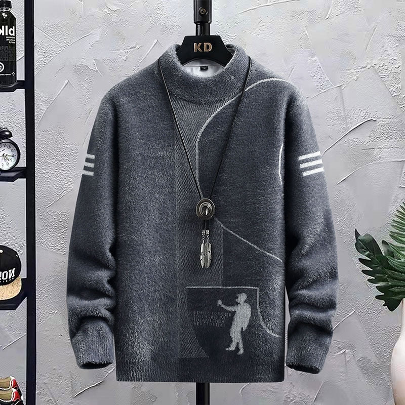 Suéter Gola Alta Slim Fit