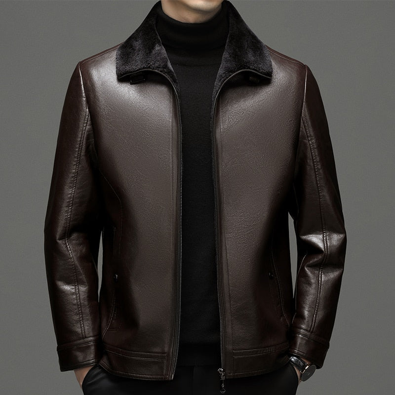 Jaquat de Couro de Slim new