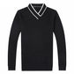 Suéter casual v-neck