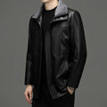 Jaqueta de Couro Slim wool