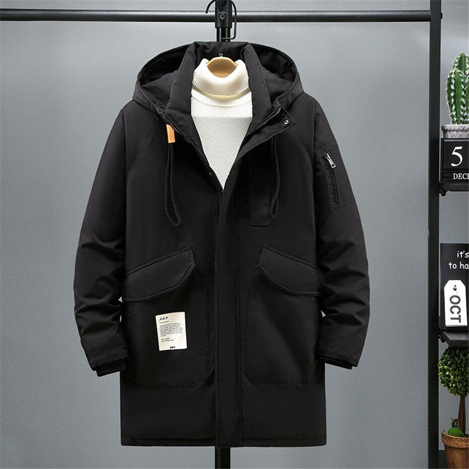 Casaco Parka New Men Modern
